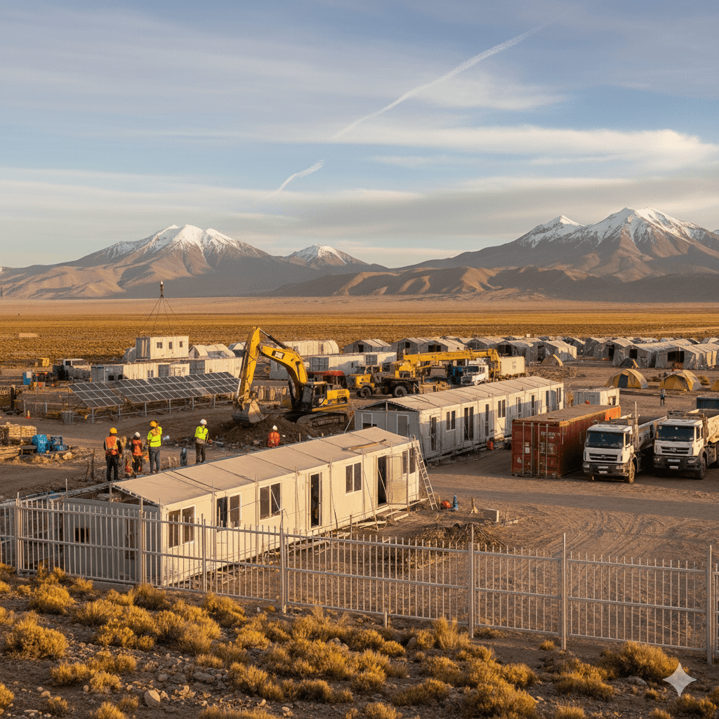 Campamento de Apoyo y Logística – Proyecto Piloto Litio